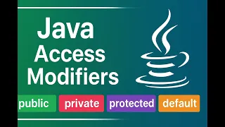 Java Access Modifiers EXPLAINED in 10 Minutes Public Private Protected Default Modifiers
