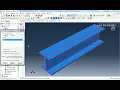 Cantilever beam Simulation using ABAQUS 3D Solid Model