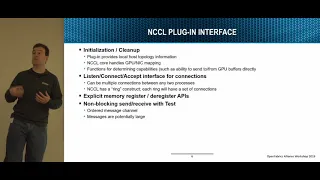 NCCL and Libfabric High-Performance Networking for Machine Learning