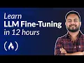 LLM Fine-Tuning Course - From Supervised FT to RLHF LoRA and Multimodal