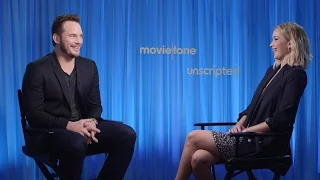 Passengers Unscripted Chris Pratt Jennifer Lawrence
