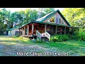 Maine Camps On 11 Acres ME Real Estate Maine Waterfront Property BnB Cabins Weir Pond