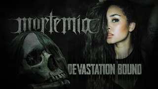 Download MORTEMIA -  Devastation Bound (feat. Melissa Bonny) official lyric video MP3