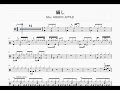 瞞し　Mrs. GREEN APPLE　ドラム譜面