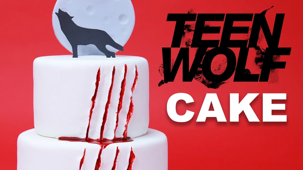 TEEN WOLF CAKE - NERDY NUMMIES