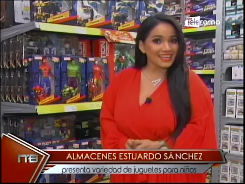 Almacenes Estuardo Sánchez presenta variedad de juguetes para niños