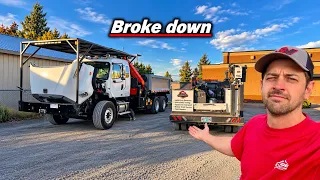 My “Cheap” Auction Truck Broke Down On It's FIRST Job 🤦🏻♂️