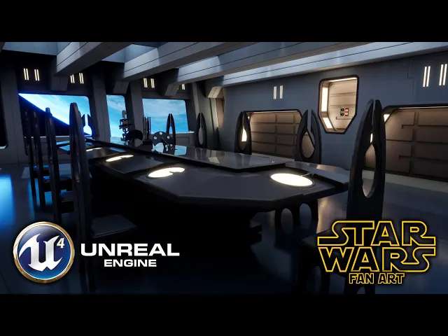 Star Wars: Droid Control Ship - Unreal Engine 4 (Cinematic)