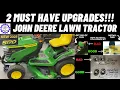 2 Must Have Upgrades John Deere Lawn Tractor CHECK YOURS BEFORE ORDERING