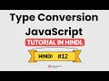 Type Conversion In JS converting numbers to strings in javascript toString