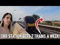 We visited the least used stations in Suffolk and Cambridgeshire
