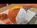 Olaf Pumpkin Carving