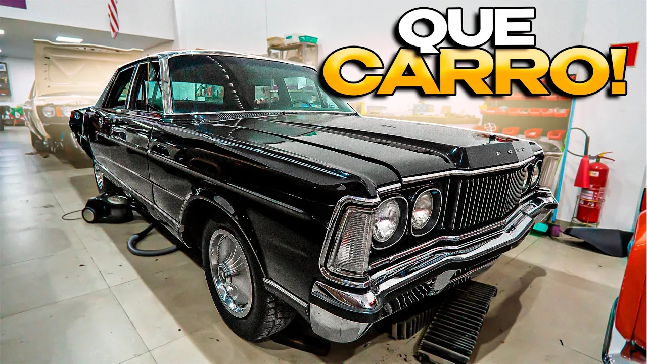 QUE CARRO É ESSE!! FORD LANDAU FORA DE SÉRIE...