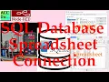 Node-RED SQL Database Spreadsheet Connection
