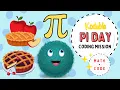 The Puzzling Potluck Pie Pi Day Kodable Coding Mission