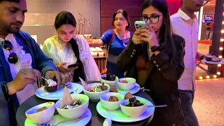 YouTube 100th meet-up 🫶🏻🤗Dekho kya kya hua ??🤔😲#anushkasinghtheexplorer#youtube #event 