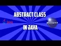 abstract class in java with example