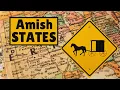 Where do the Amish live States Countries