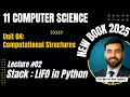 Stacks Explained in Simple Words LIFO in Python 1st Year Computer Science