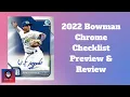 Everything to Know Before Buying 2022 Bowman Chrome Baseball Checklist and Review
