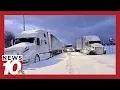 Western New York rest stop overwhelmed as travelers seek refuge from severe weather