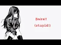 Lagu baka//lyrics English and Japanese-rira feat are-kun