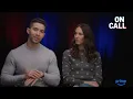 Interview with Brandon Larracuente and Troian Bellisario On Call