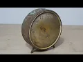 Download Lagu RESTORATION OF a very rusty ALARM CLOCK \