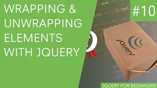 jQuery Tutorial for Beginners - Wrap and Unwrap Elements