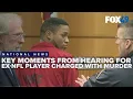 Hearing for Ex NFL player charged with girlfriend s murder reveal crime scene and ChatGPT messages