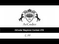 C FF AtCoder Beginner Contest 278 C Hashing Map Set
