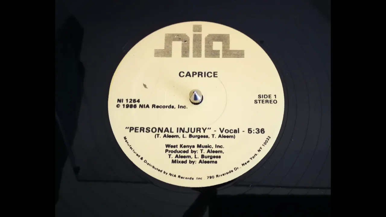 Caprice - Personal Injury 1986 HQ