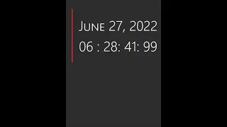 Create a simple Digital Clock Using JavaScript