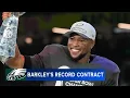 Eagles Saquon Barkley becomes highest-paid running back after signing 41 2M extension