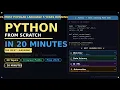 Learn Python from Scratch in 20 minutes Here s the Best Path for Full Python Course