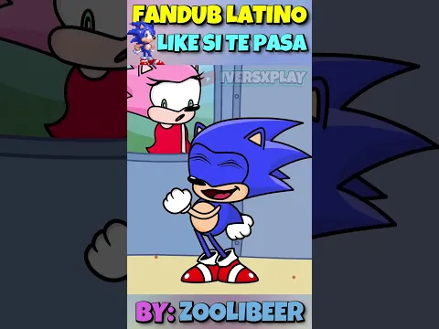 SONIC está MUY TRISTE solo en CASA 😭 #sonic #rosesonic #fandub