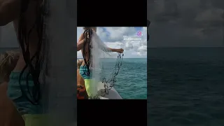 If you cast it they will come! #fishing #travel #sailboat