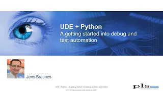 Hitex-Webinar with PLS Getting started into debug and test automation