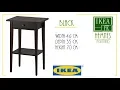 IKEA Hemnes Nightstand Bedside Cabinet Komidin Assembly