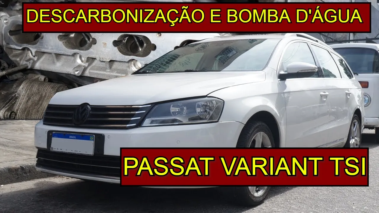 VW Passat Tsi- Descarbonização de Admissão, e Vazamento Crônico