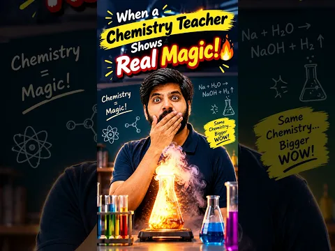 When a Chemistry Teacher Shows Real Magic! π₯ | IIT Status #shorts