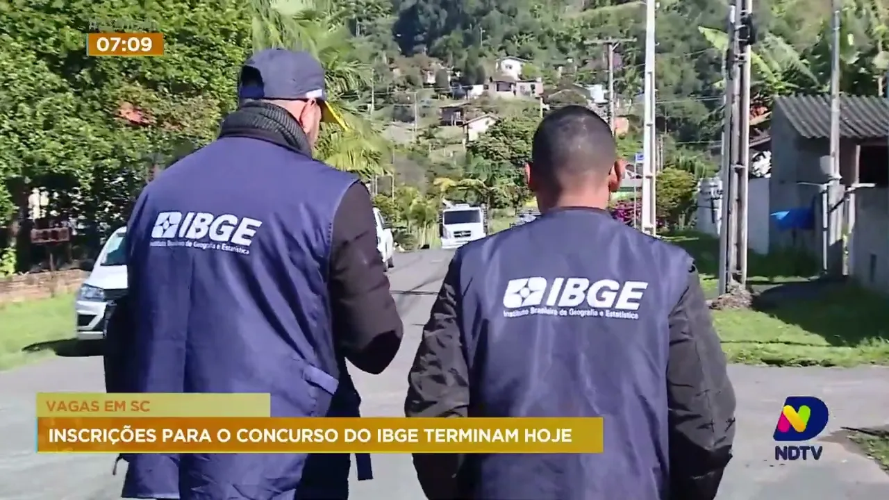 Inscrições para o concurso do IBGE terminam nesta quarta-feira