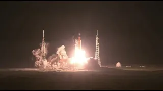 Download Blastoff! NASA's Artemis 1 moon rocket launches on historic first mission MP3