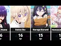 Download Lagu Age Comparison All of Rentaro's Girlfriends in The 100 Girlfriends Who Really...Really Love You