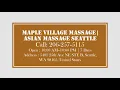 Luxurious Private Room Asian Massage Maple Village Spa