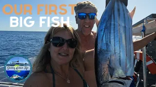 We caught our first BIG FISH & saw oodles of whales