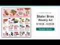 Stater Bros Weekly Ad 26 - 26 Top 10 Deals