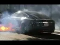 Download Lagu Tesla Model S Spontaneously on Fire in Los Angeles