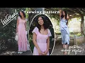 The Perfect DIY Prom Wedding Guest Dress Sewing PATTERN TUTORIAL Flounce Tiered Dress