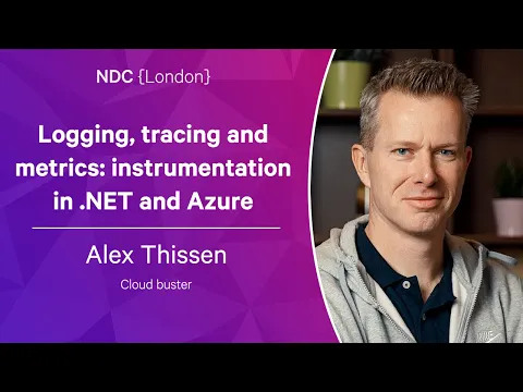 Download MP3 Logging, tracing and metrics: instrumentation in .NET and Azure - Alex Thissen - NDC London 2023